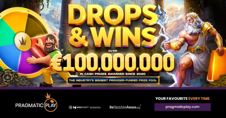 Pragmatic Play launches new Drops & Wins season with a €25M prize pool