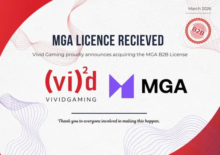 Vivid Gaming awarded with a 10-year Malta Gaming Authority license
