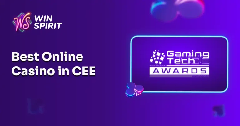 WinSpirit named Best Online Casino in CEE at the GamingTECH CEE Awards 2026