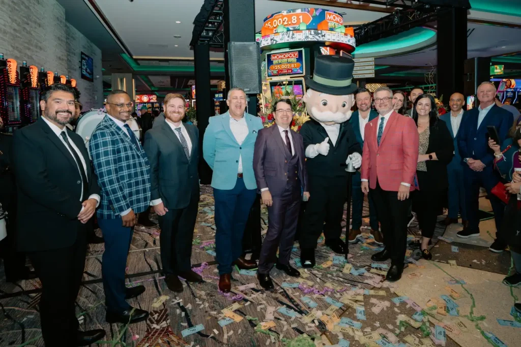 Aristocrat Gaming debuts MONOPOLY Big Board Bucks at Yaamava’ Resort & Casino Aristocrat Gaming debuts MONOPOLY Big Board Bucks at Yaamava’ Resort & Casino (7)