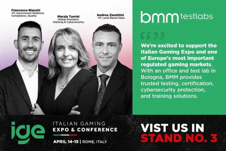 BMM Innovation Group presents next‑generation certification technologies at IGE 2026