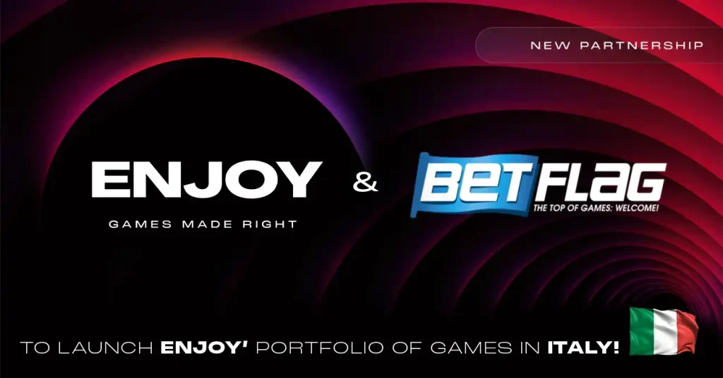ENJOY secures first Italian operator deal through BetFlag partnership