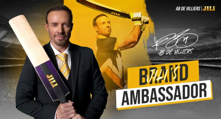 JILI partners with cricket legend AB de Villiers to launch exclusive branded game series