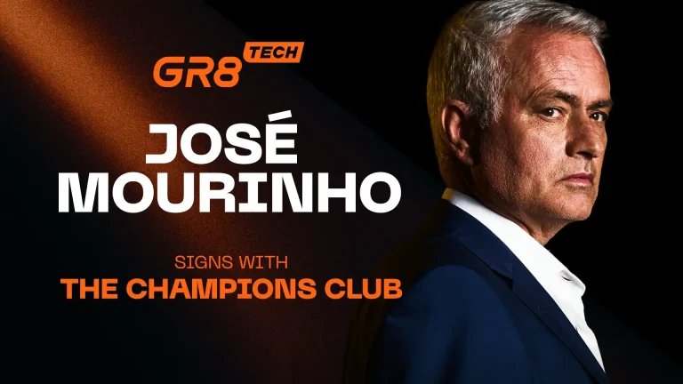 GR8 Tech and José Mourinho sign a partnership for the Champions Club