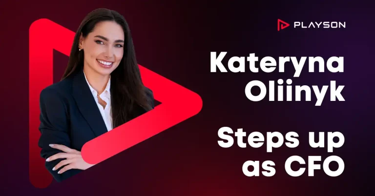 Playson promotes Kateryna Oliinyk to Chief Financial Officer
