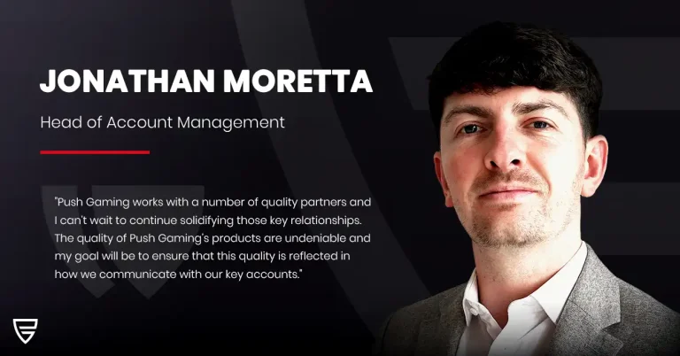 Push Gaming names Jonathan Moretta as new Head of Account Management