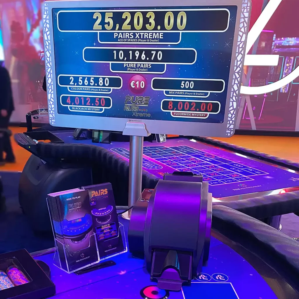 TCSJOHNHUXLEY spotlights smart software & table tech at G2E Asia 2026