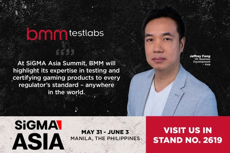 BMM Testlabs to showcase product testing and certification expertise at SiGMA Asia 2026