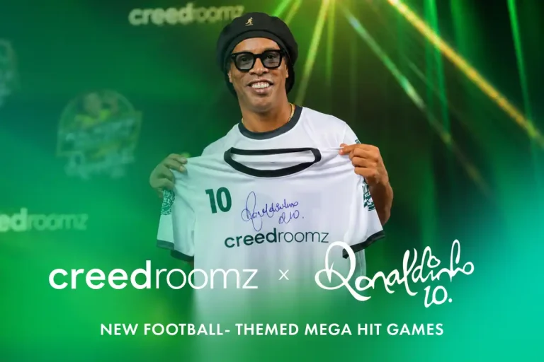CreedRoomz brings Ronaldinho to Yerevan to unveil new live casino games