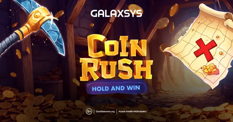 Galaxsys strengthens slot offering with Coin Rush launch