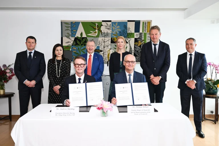 Hong Kong Jockey Club and Deauville sign equine development partnership