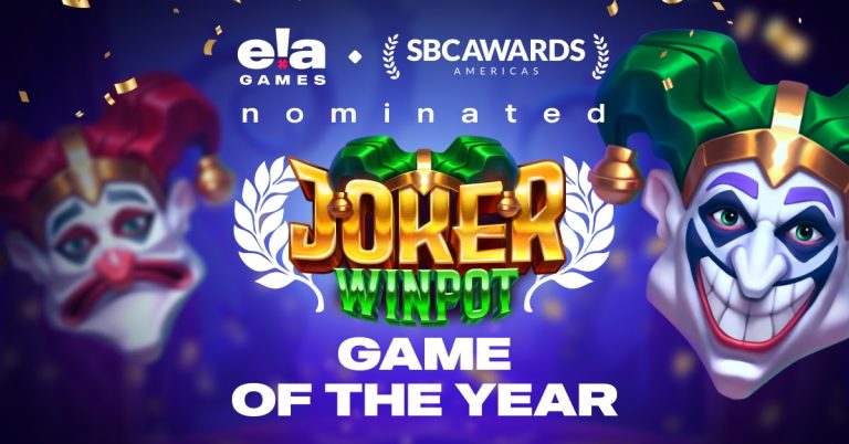Joker Winpot by ELA Games nominated ‘Game of the Year’ at SBC Awards Americas 2026