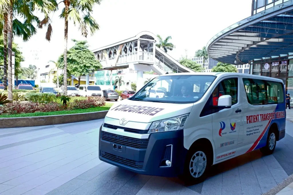PAGCOR extends support with 7 more Patient Transport Vehicles to LGUs