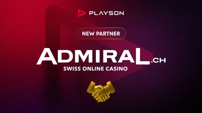 Playson expands Swiss market footprint via Admiral.ch partnership
