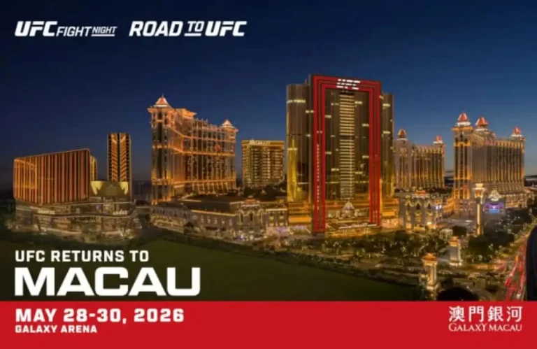 Galaxy Macau and UFC unveil 2026 Fight Week events ahead of UFC FIGHT NIGHT