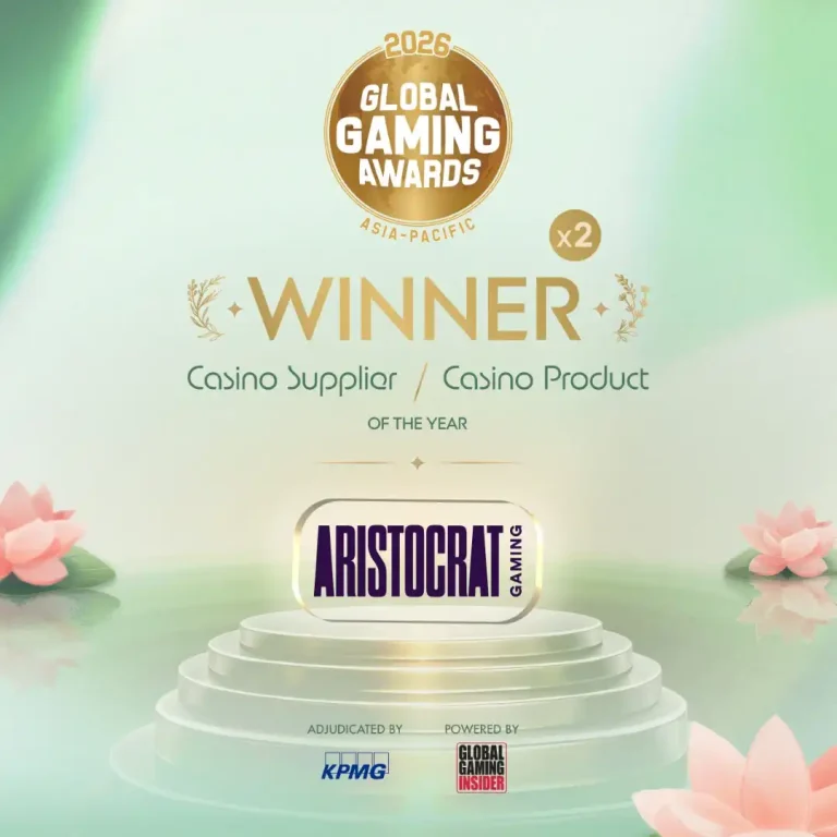 Aristocrat Gaming wins Casino Supplier and Casino Product of the Year at Global Gaming Awards Asia 2026