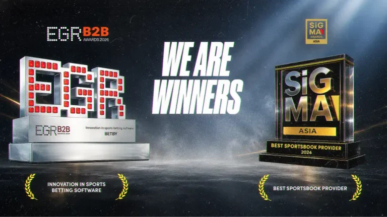 BETBY hits seven awards in 2026 after EGR and SiGMA Asia success
