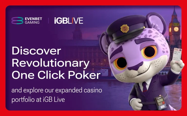 EvenBet Gaming to showcase One Click Poker and casino portfolio at iGB Live 2026