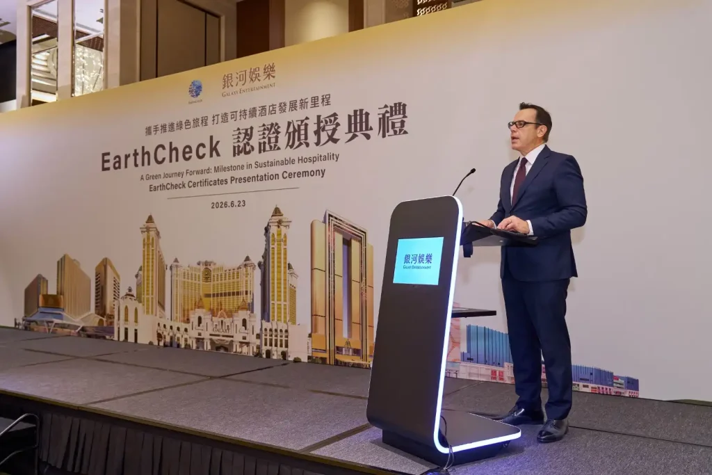 GEG stays ahead in EarthCheck rankings; Banyan Tree Macau hits Platinum benchmark (2)