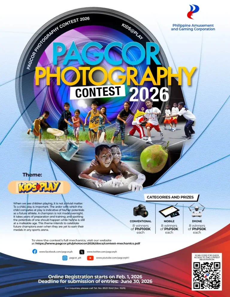 PAGCOR urges final entries as ‘Kids@Play’ Photo Contest nears June 30 close