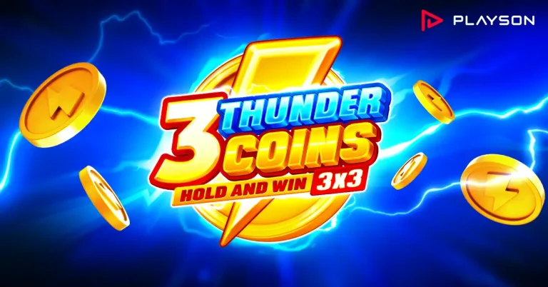 Playson expands successful Thunder portfolio with 3 Thunder Coins: Hold and Win