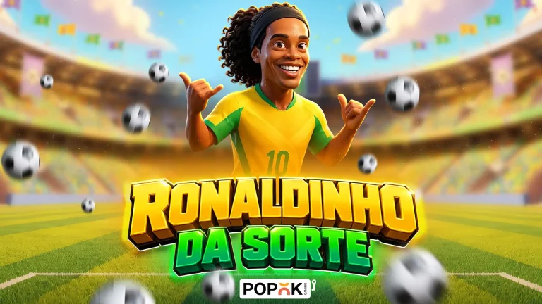 PopOK Gaming joins forces with Ronaldinho to launch “Ronaldinho da Sorte” slot experience 