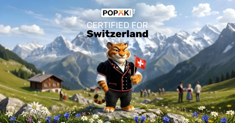 PopOK Gaming secures Swiss iGaming market with official game certification