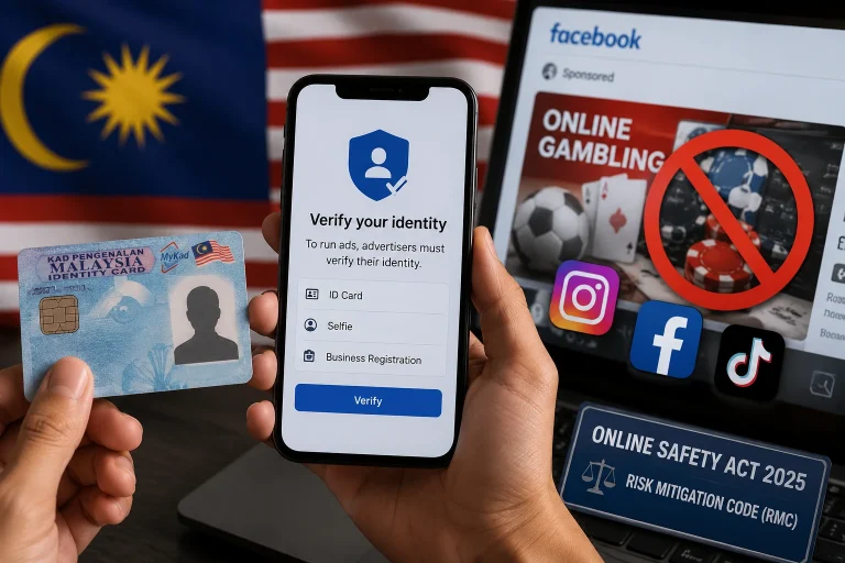Malaysia tightens social media controls to combat online gambling and scams