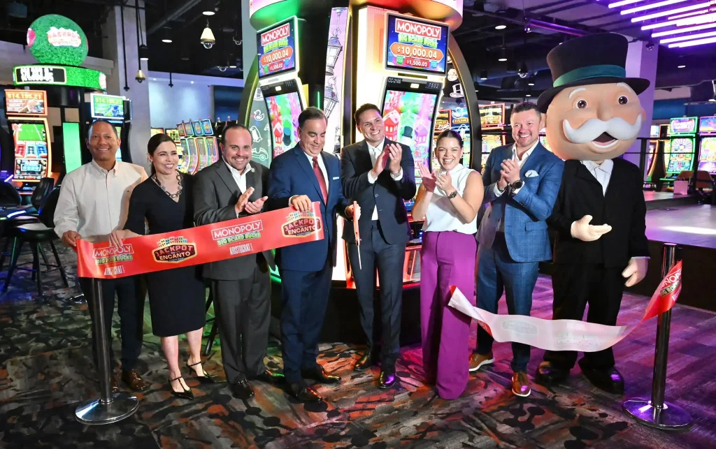 Aristocrat Gaming debuts MONOPOLY Big Board Bucks in Puerto Rico