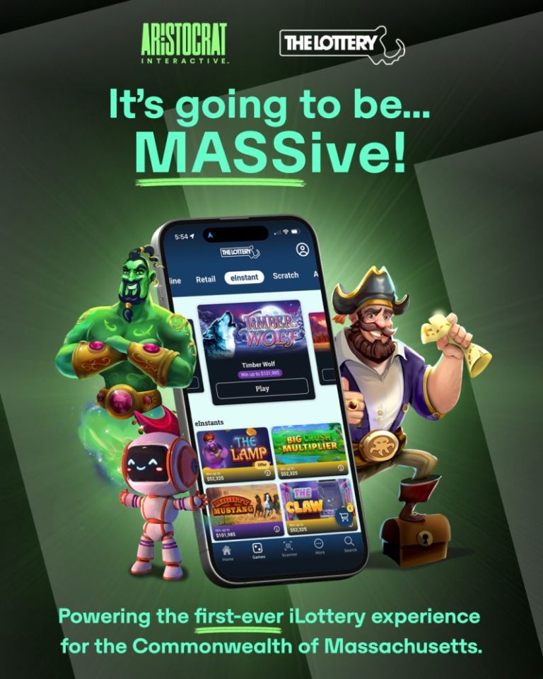 Aristocrat Interactive powers Massachusetts’ first-ever iLottery launch