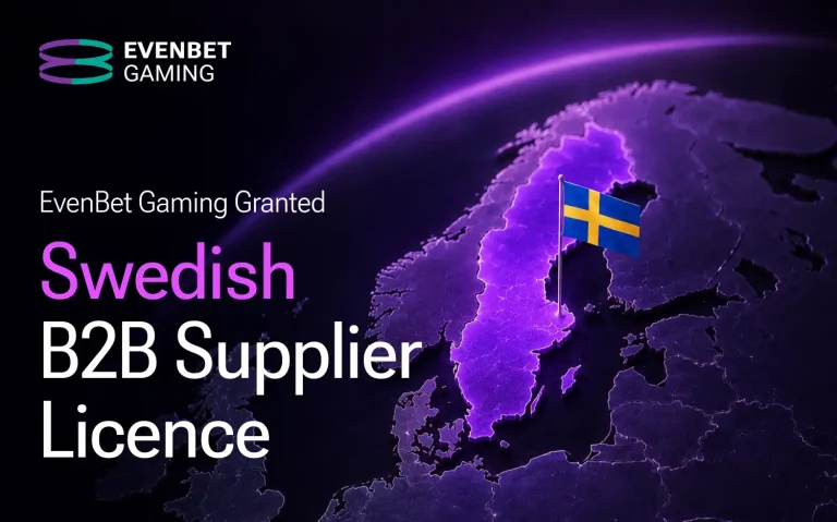 EvenBet Gaming secures Swedish B2B supplier license