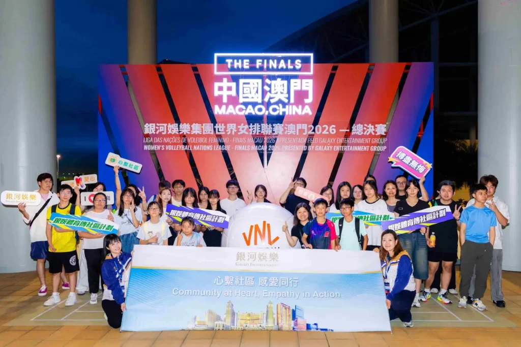 GEG expands community support via “V Together” Volleyball Outreach Series During VNL Finals Macao 2026