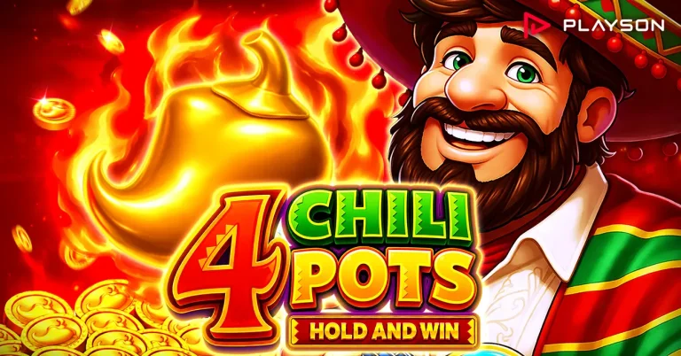 Playson Blazing elevates dual bonus play in 4 Chili Pots: Hold and Win