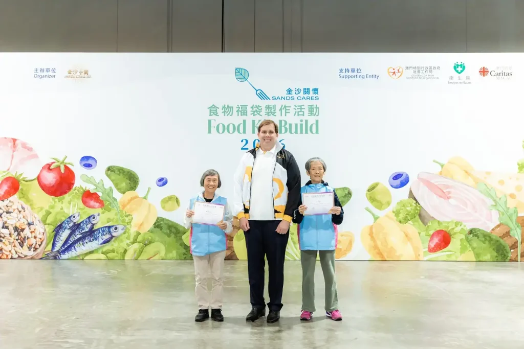 Sands China marks fifth year of Sands Cares Global Food Kit Build initiative