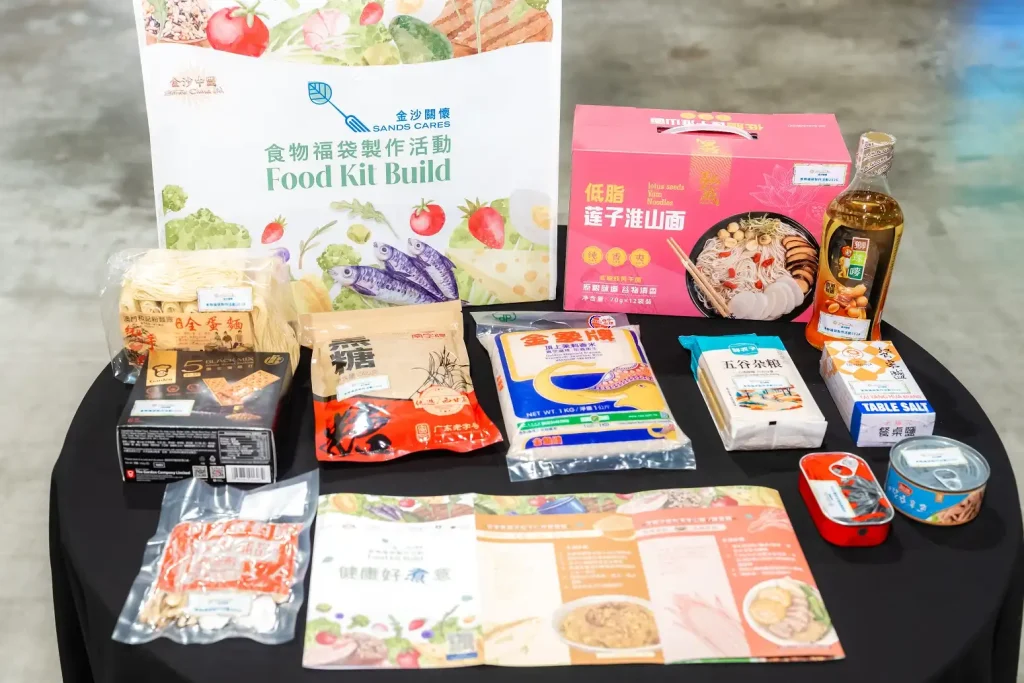 Sands China marks fifth year of Sands Cares Global Food Kit Build initiative