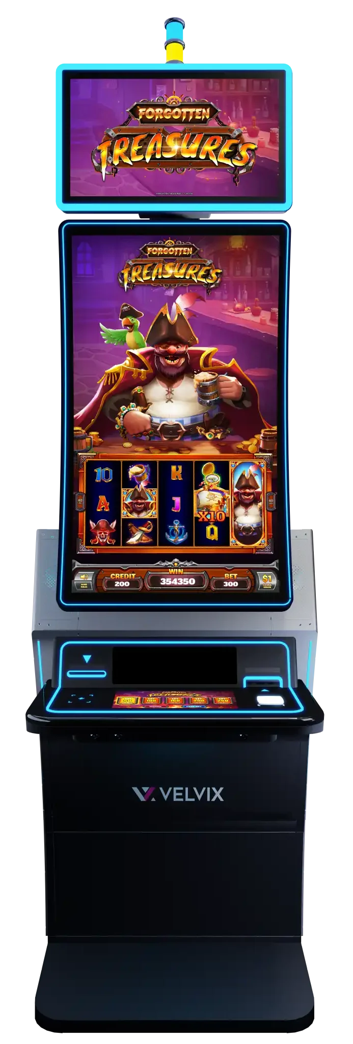 Velvix-CurlX electronic gaming machines
