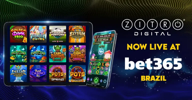 Zitro Digital announces official debut on bet365 Brazil platform