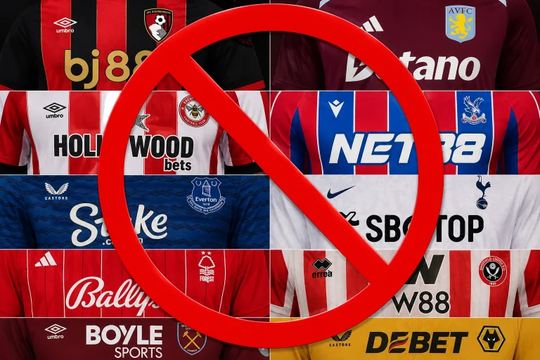 Premier League shirt fronts go gambling-free as Asia's grey-market brands lose their prime UK shop window