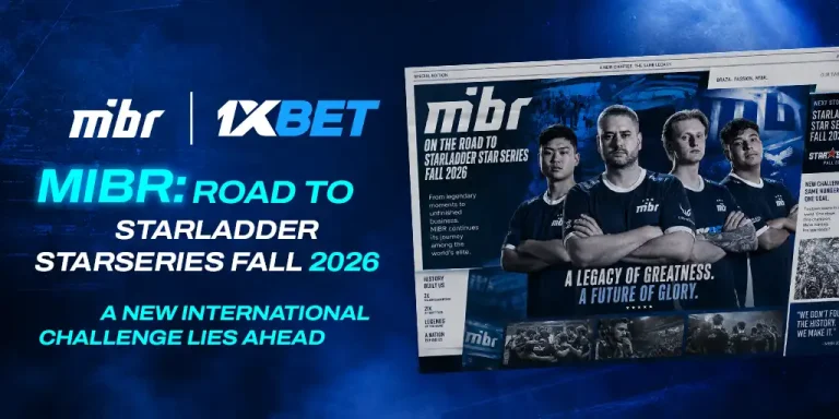 1xBet and MIBR From South American qualifiers straight to StarLadder! 