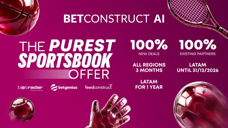 BetConstruct AI introduces “The Purest Sportsbook” in new commercial offering