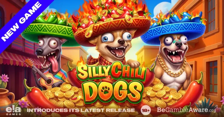 ELA Games unleashes the Fiesta with the new slot Silly Chilli Dogs