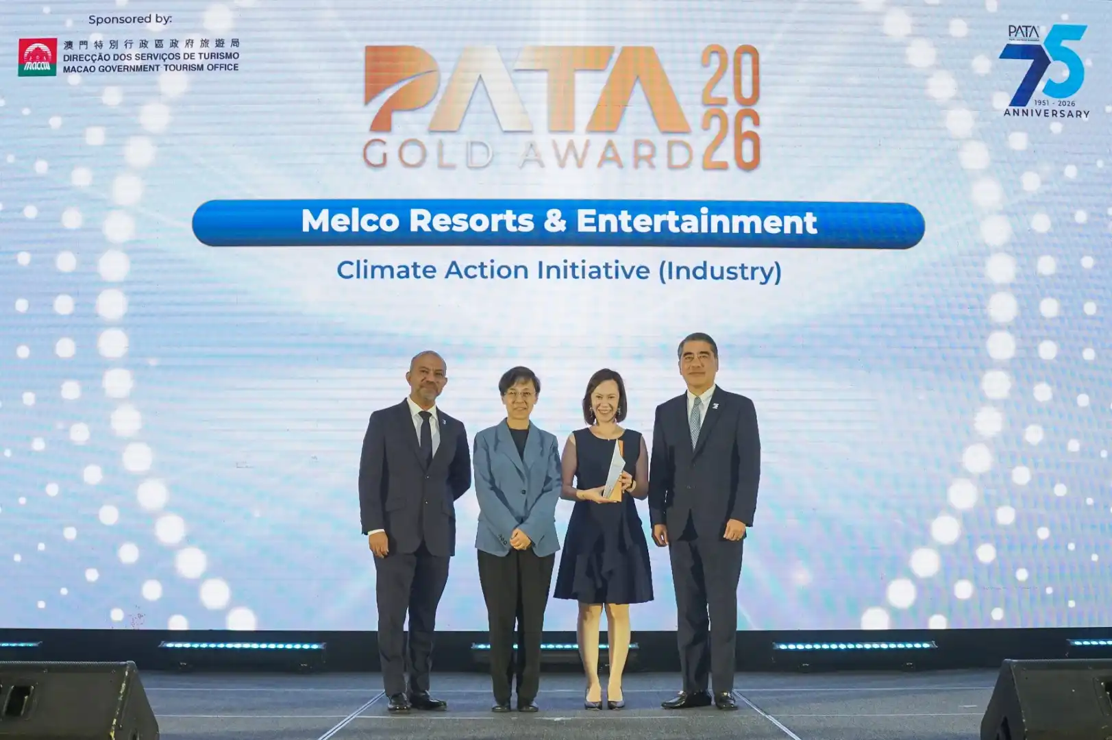 Melco secures double win at PATA Gold Awards 2026 for Marketing Excellence and Sustainability