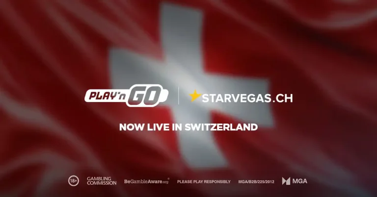 Play'n GO expands Swiss footprint with StarVegas.ch launch