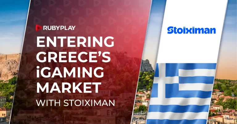 RubyPlay brings its iGaming portfolio to Greece with Stoiximan