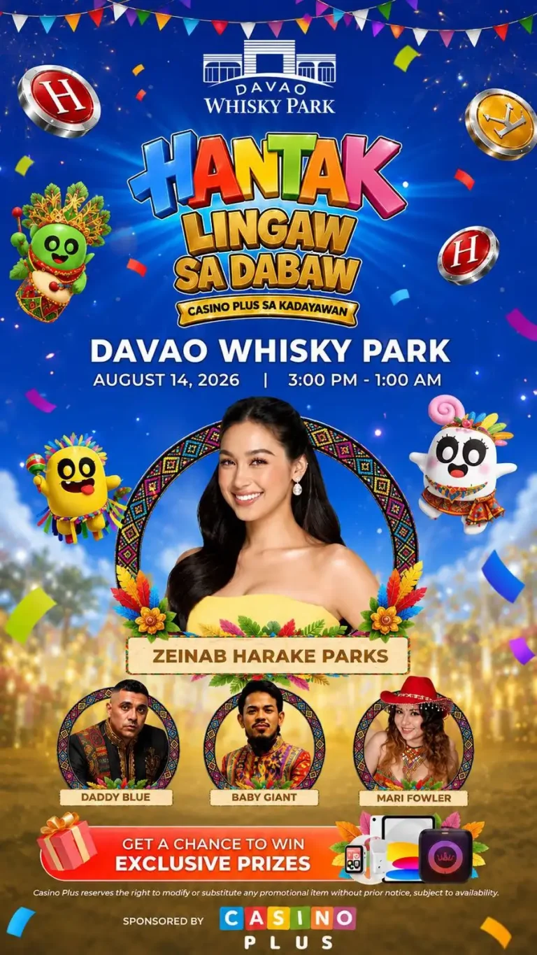 Zeinab Harake returns to Davao with Casino Plus for Kadayawan Festival 2026