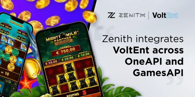 Zenith integrates VoltEnt titles into OneAPI and GamesAPI platforms