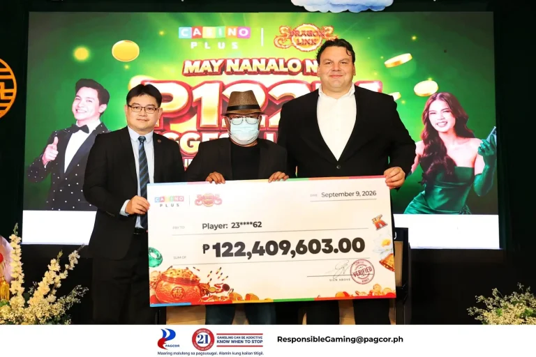 Casino Plus hands over ₱122.4‑M jackpot, the biggest verified slot win in the Philippines