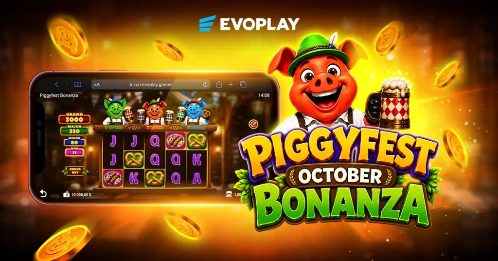 Evoplay brings Oktoberfest energy with the new slot Piggyfest Bonanza