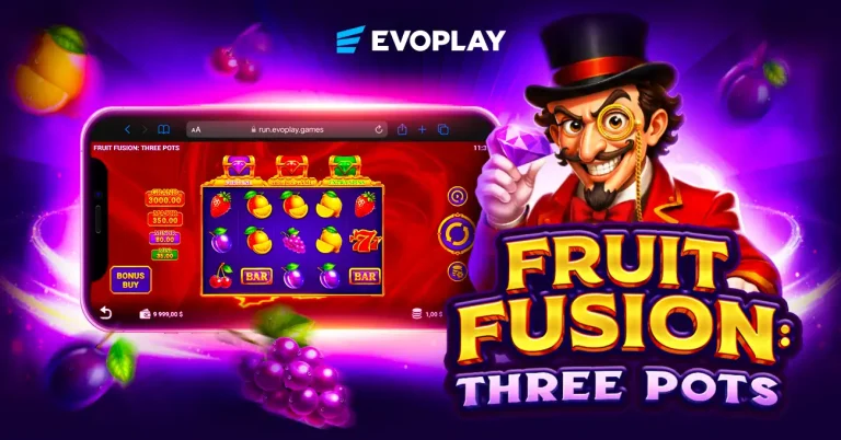 Evoplay puts a three-part spin on a classic with Fruit Fusion: Three Pots