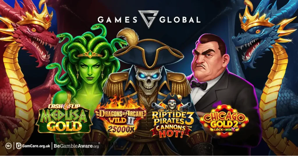 Games Global September lineup led by Riptide Pirates 3 Cannons Hot!